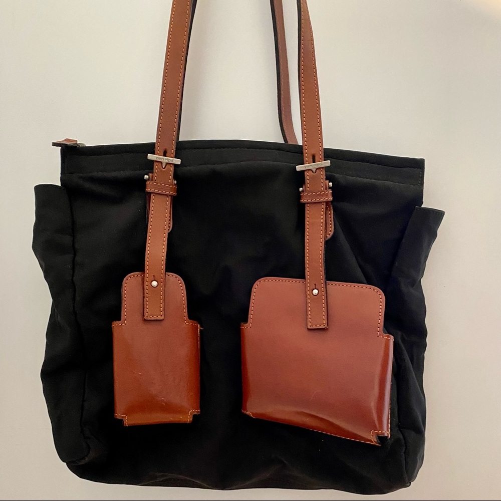 Vintage Gen Rigo black and brown shoulder bag